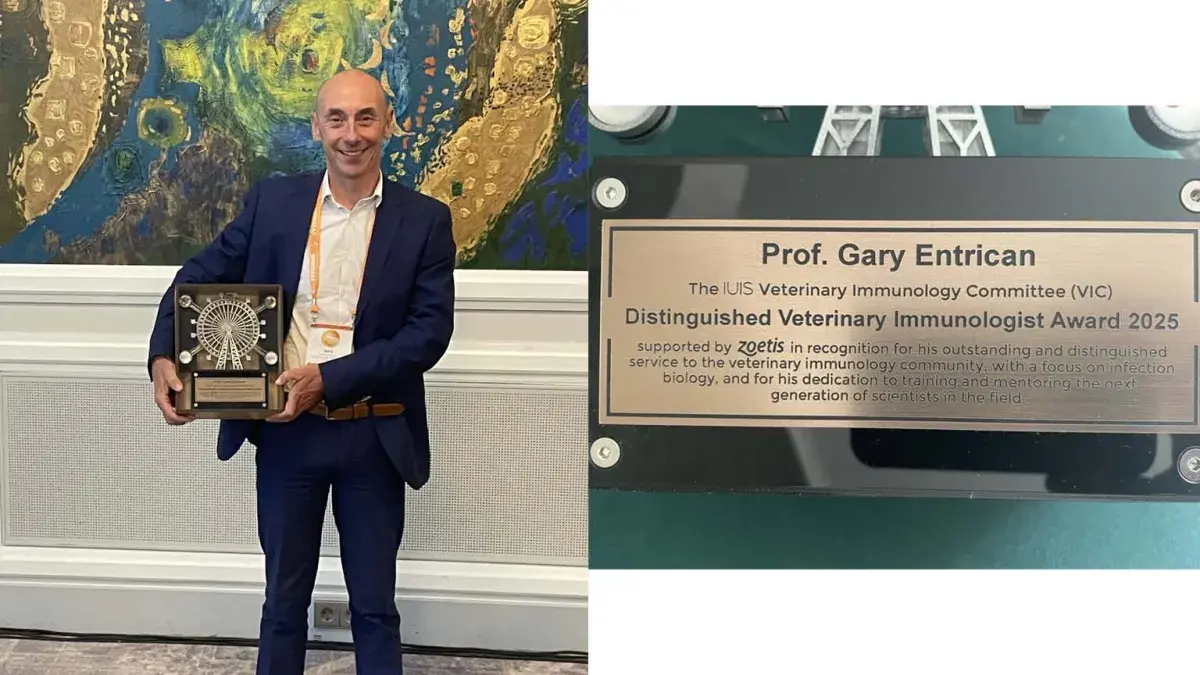 Gary Entrican award