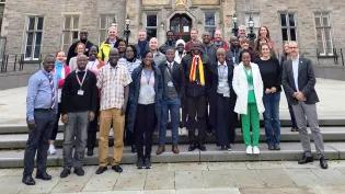 Group of people outside EFI