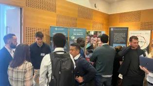 Guests at the market hall event FCDO