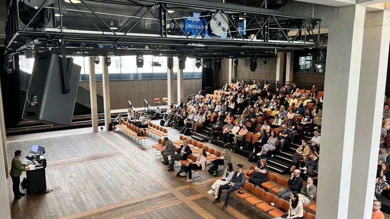 Symposium attendees at Edinburgh Futures Institute.