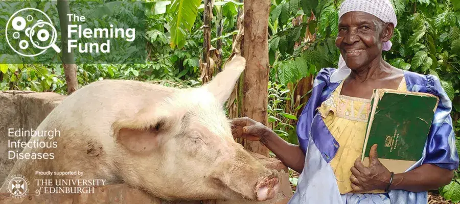 Lady pig farmer 