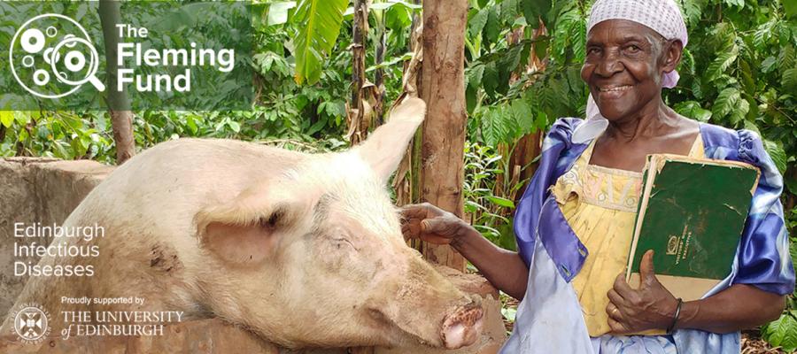 Lady pig farmer 