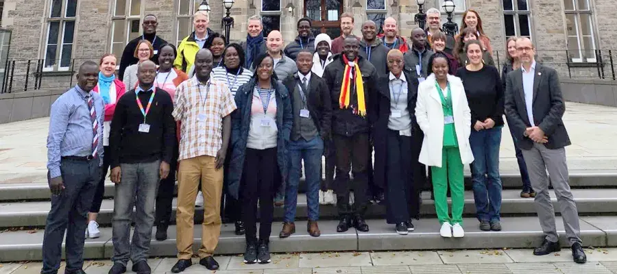 Group of people outside EFI