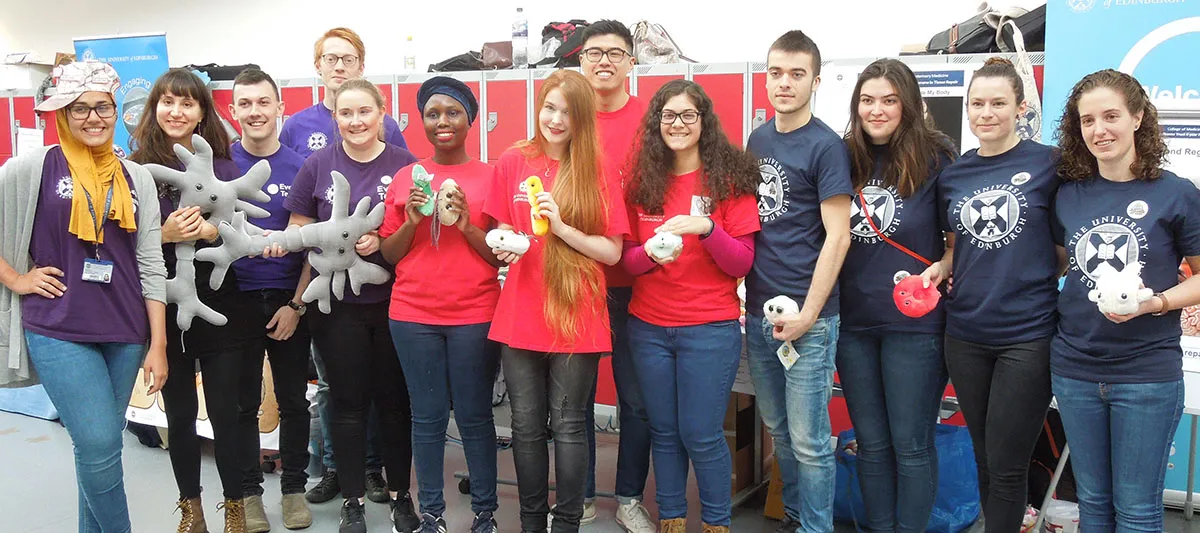 WT PhD students at science festival