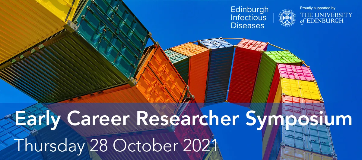 Colourful shipping conntainers