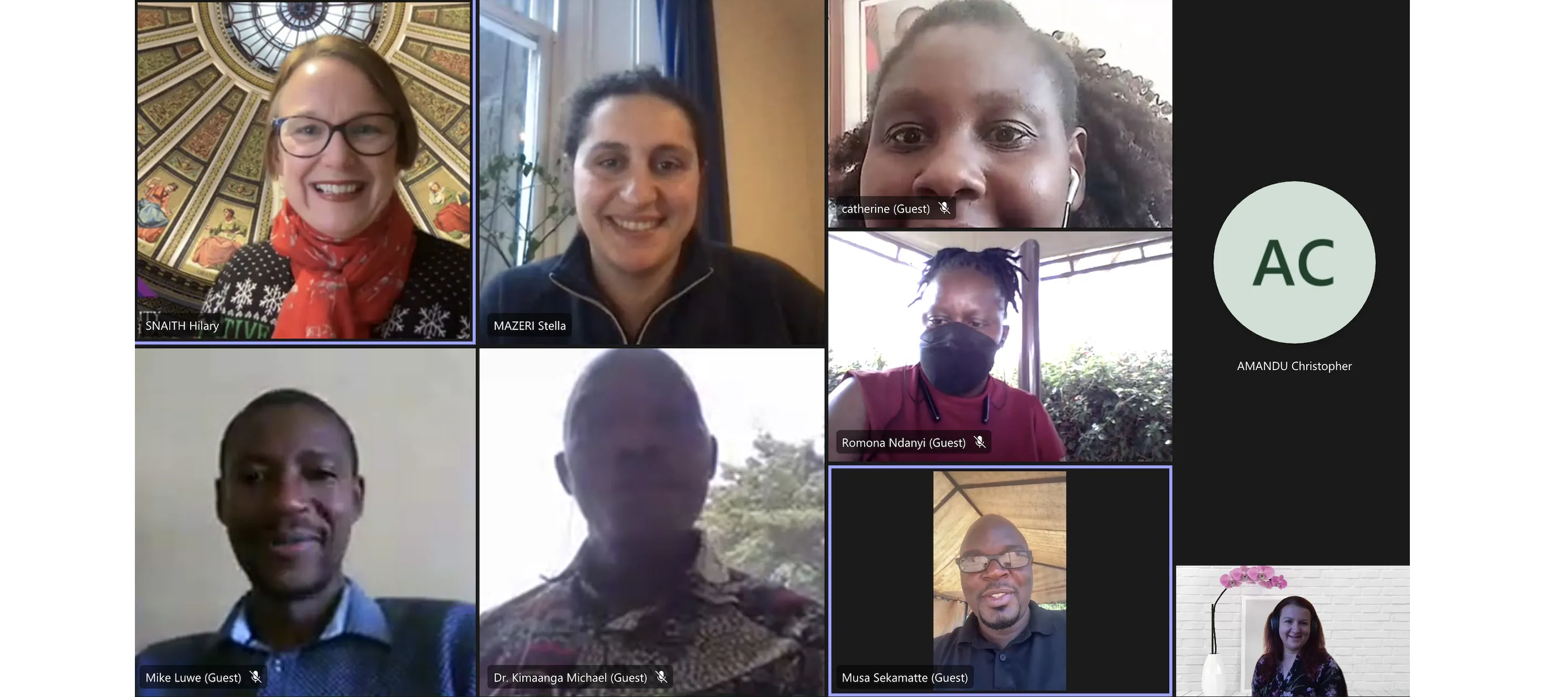 Live discussion with Dr. Stella Mazeri