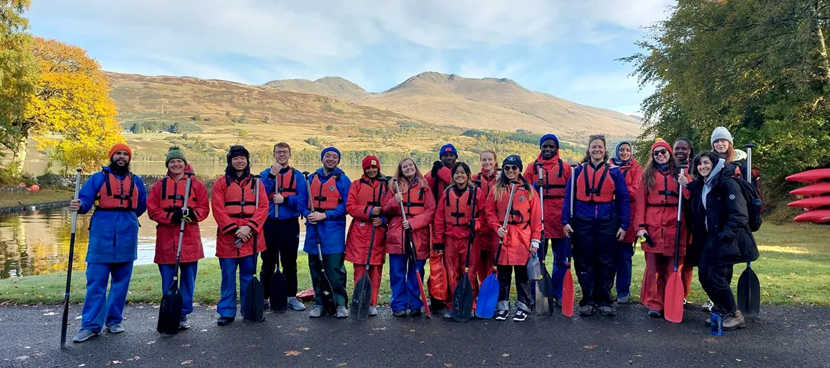 OHMD students at Firbush October 2022