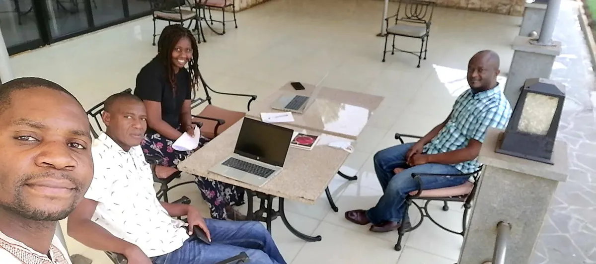 Project planning workshop with Dr. Adrian Muwonge in Lilongwe