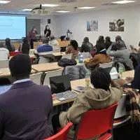 People in a classroom