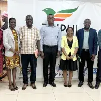 UG and ZM fellows at ZNPHI, February 2025