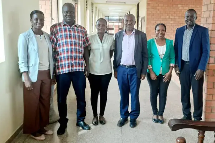 UG and ZM fellows at Directorate of Veterinary Serivces, Zambia, February 2025