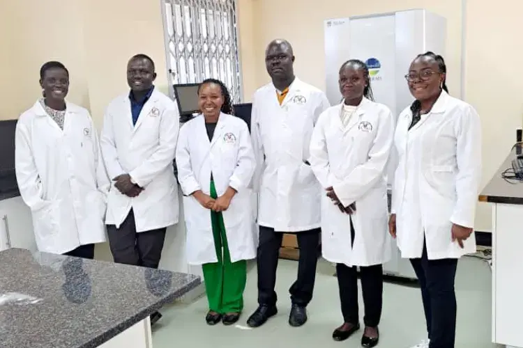 UG fellows visit to CVRI labs, Zambia, February 2025