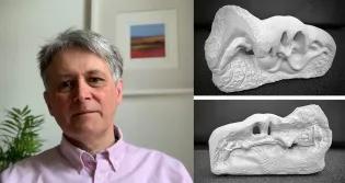 Keith Matthews with award