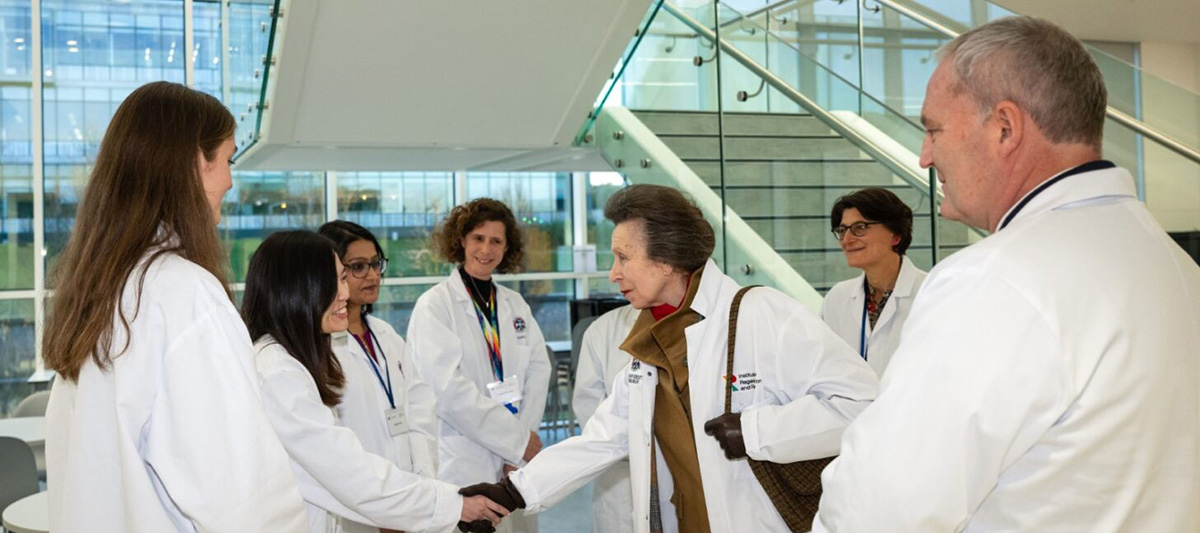 HRH Princess Anne opening IRR building January 2024