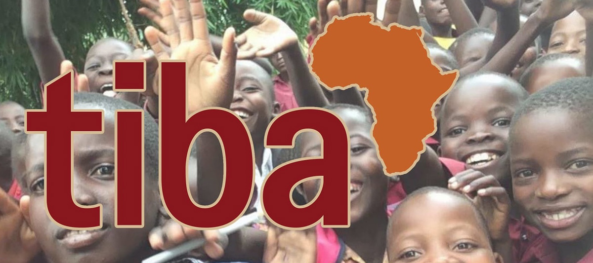 TIBA logo with African children